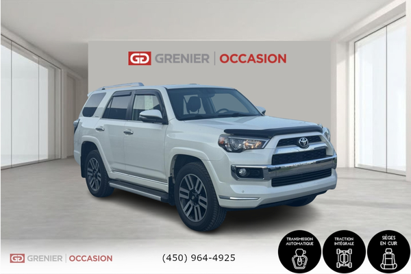 Toyota 4Runner Limited Toit ouvrant Cuir 2018