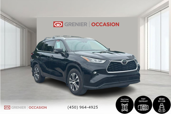 Toyota Highlander XLE Night Package Toit Cuir 2021