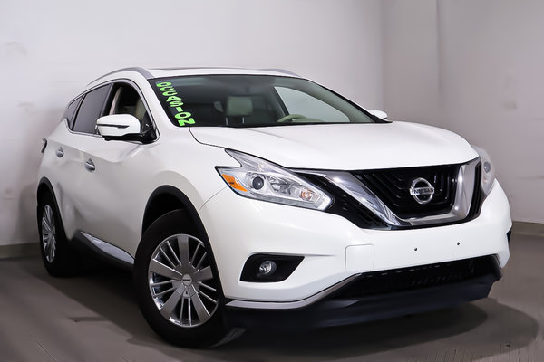 Nissan Murano SL + AWD + CUIR + TOIT OUVRANT PANO 2016