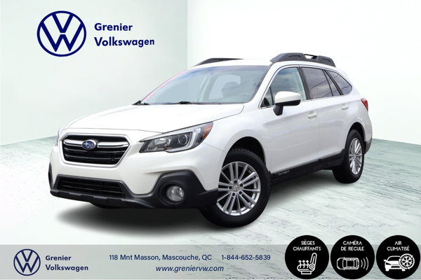 2019 Subaru Outback 2.5, 4X4, Jamais accidenté, Pneus hiver inclus