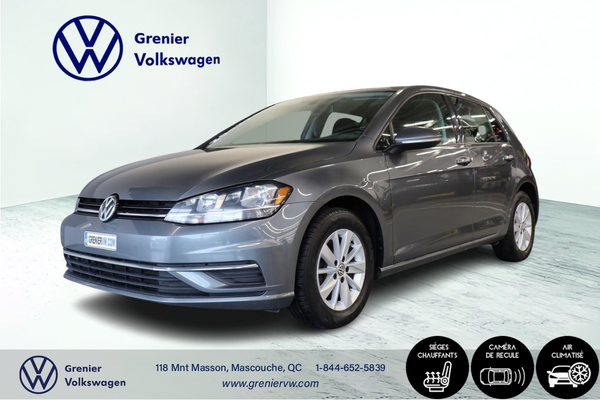 Volkswagen Golf Comfortline, Carplay, Caméra, Banc chauffants 2019