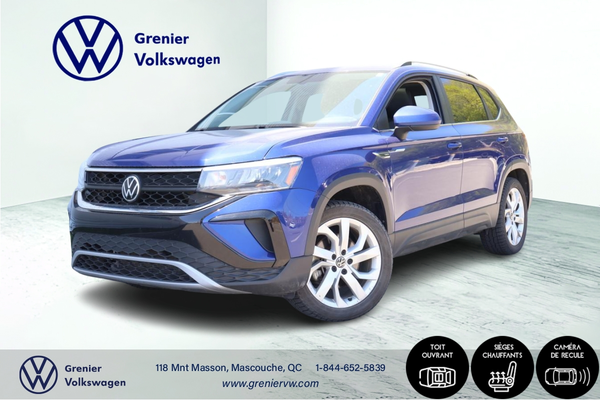 2022 Volkswagen Taos Comfortline,Toit pano, 4motion