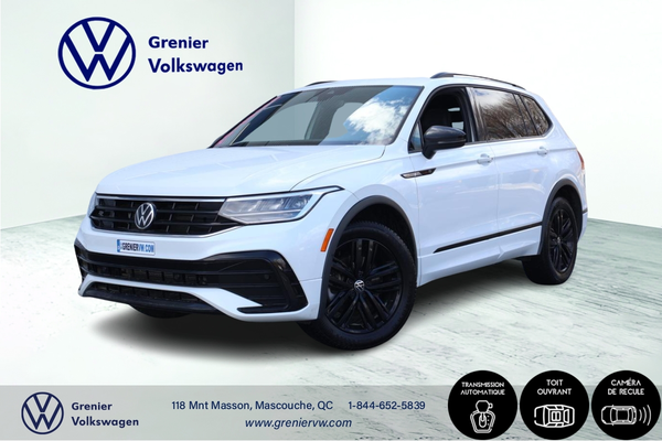 2022 Volkswagen Tiguan R-LINE+CUIR+TOIT PANO