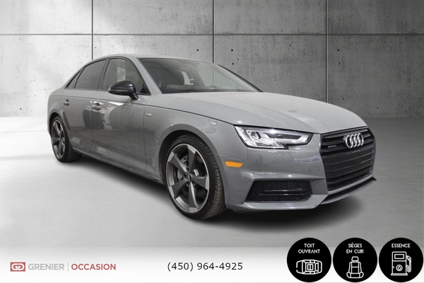Audi A4 Progressiv Quattro S-Line Black Optic Navigation 2018