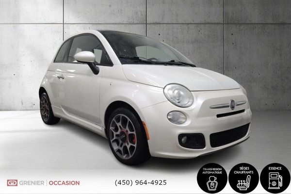 Fiat 500 Sport AM/FM stéréo,Lecteur de CD 2012