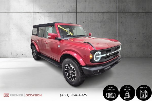 Ford Bronco Outer Banks Navigation Cuir 2021