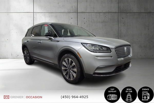 Lincoln CORSAIR Reserve Utility AWD Cuir Siège Chauffant 2021