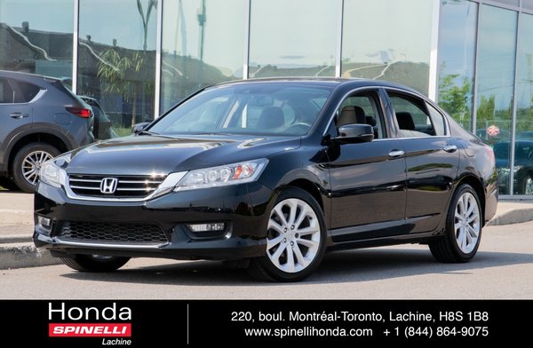 Used 2014 Honda Accord Touring Deal Pending V6 Navi Cuir For Sale In Montreal 97179 Spinelli Honda Lachine