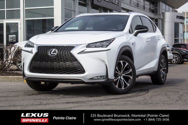 Used 16 Lexus Nx 0t F Sport Series 2 For Sale In Montreal P1993 Spinelli Lexus Pointe Claire