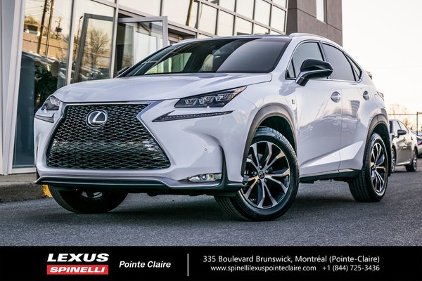 Used 17 Lexus Nx 0t F Sport Series 3 For Sale In Montreal Demo 17l546 Spinelli Lexus Pointe Claire