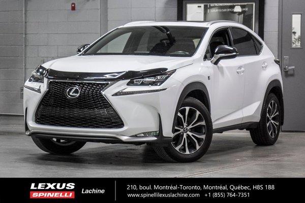 Used 2017 Lexus NX 200t F SPORT I AWD; CUIR TOIT CAMERA MAGS for sale