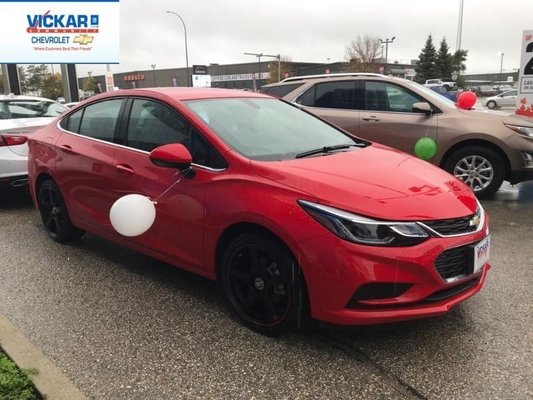 New 2018 Chevrolet Cruze Lt 163 89 B W Red For Sale