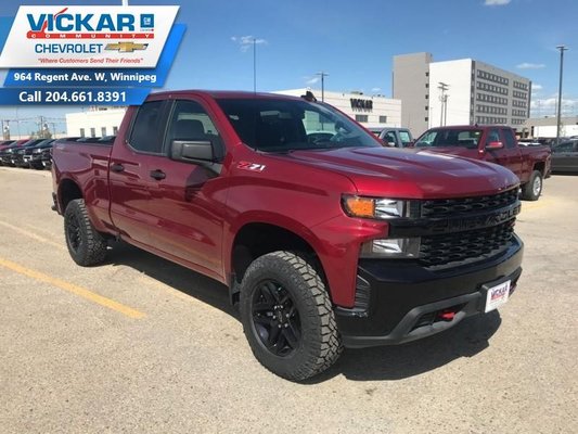 Used Tires Winnipeg >> New 2019 Chevrolet Silverado 1500 Custom Trail Boss Red for sale - $42990.0 | #KT9788 | Vickar ... Used Tires Winnipeg >> New 2019 Chevrolet Silverado 1500 Custom Trail Boss Red for sale - $42990.0 | #KT9788 | Vickar ...