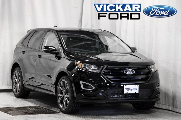 New 2018 Ford Edge Sport Awd Shadow Black For Sale