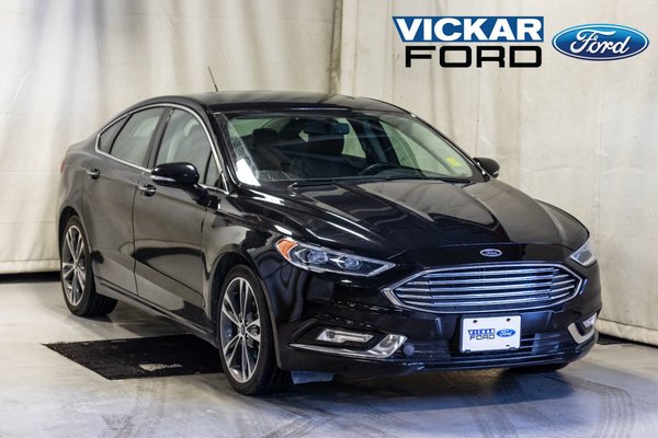 Used 2017 Ford Fusion Titanium Black In Winnipeg 24604 0