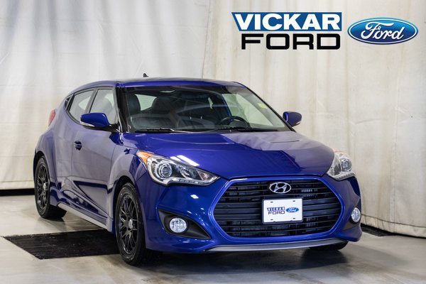 Used 2013 Hyundai Veloster Turbo 6sp Blue In Winnipeg 13604 0