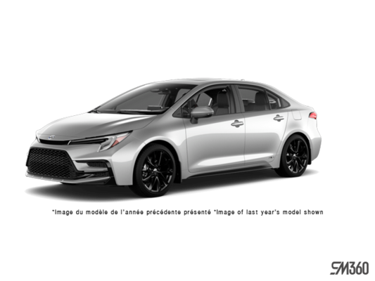 2027 TOYOTA Corolla Hybrid XSE AWD