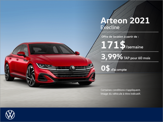 Procurez-vous l'Arteon 2021