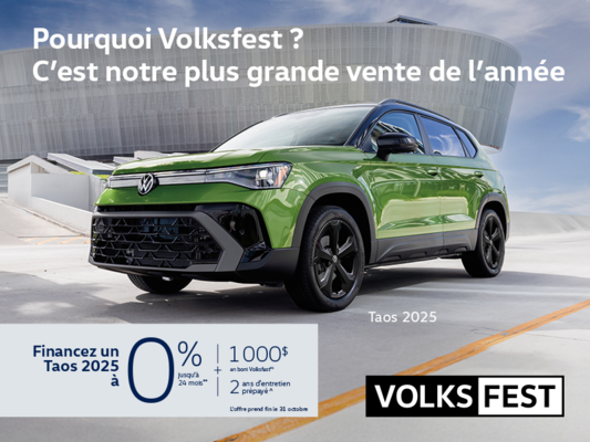 Procurez-vous le Volkswagen Taos 2025