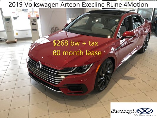 2019 Arteon Lease Special