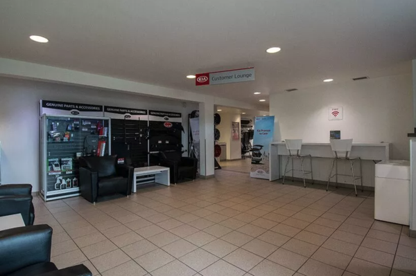 Waiting Room of the Service Area