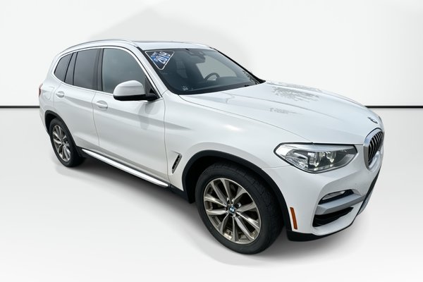 2019 BMW X3 xDrive30i | Leather | Roof | Nav | Cam | Htd Wheel