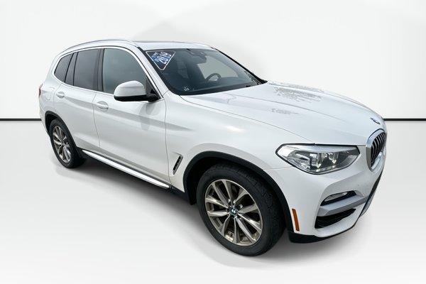 2019 BMW X3 xDrive30i | Leather | Roof | Nav | Cam | Htd Wheel
