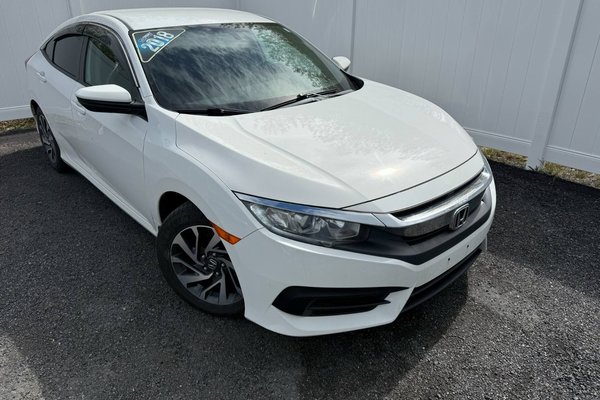 2018 Honda Civic LX | 6-Spd | Cam | USB | HtdSeats | Bluetooth