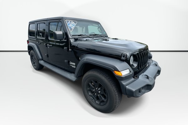 2019 Jeep Wrangler Unlimited Sport | Cam | USB | Heated Wheel