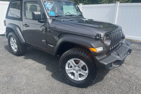 2021 Jeep Wrangler Sport S | 6-Spd | Nav | Cam | XM | TowPkg