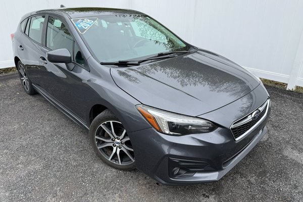 2018 Subaru Impreza Sport | 5 Spd | Cam | Htdseat | USB
