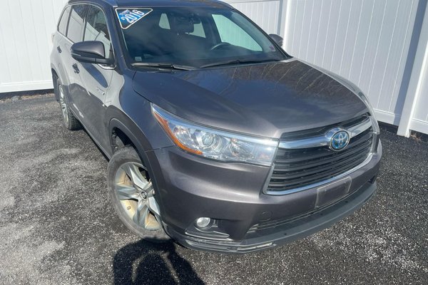 2016 Toyota Highlander hybrid Limited | HEV | Leather | SunRoof | Nav | Cam | XM