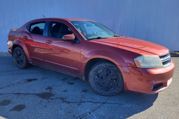 2012 Dodge Avenger SXT | Cam | USB | HtdSeats | Bluetooth | Keyless