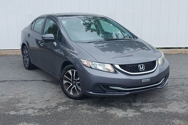 2014 Honda Civic Sedan EX | Sunroof | Cam | USB | Heated Seats