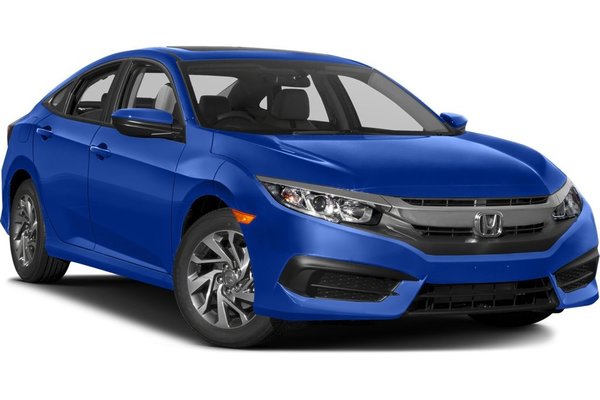 2016 Honda Civic Sedan EX | HtdSeats | Cam | USB | Roof | Keyless