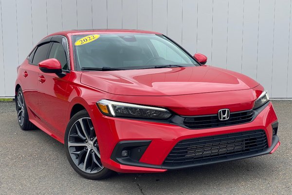 2022 Honda Civic Sedan TOURING | Leather | Roof | Cam | Warranty to 2027