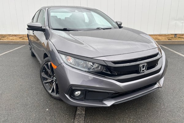 2020 Honda Civic Sport | SunRoof | Cam | USB | Warranty to 2025