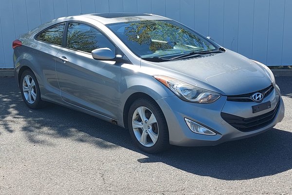 2013 Hyundai Elantra Coupe GLS | Roof | HtdSeats | Bluetooth | Aux | USB