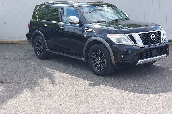 2017 Nissan ARMADA PLATINUM EDITION | Leather | HtdSeats | Roof | Cam