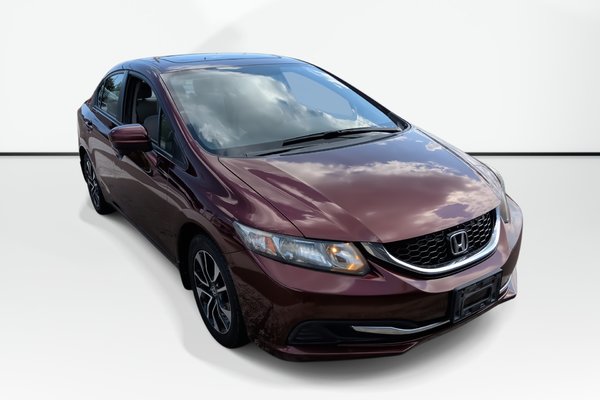 2014 Honda Civic Sedan EX | Sunroof | 5 Speed | Heated Seats