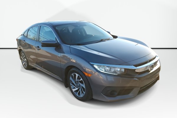 2016 Honda Civic Sedan EX | Sunroof | Honda Sensing | Cam | USB
