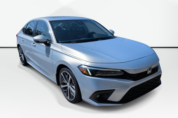 2022 Honda Civic Sedan Touring | Lthr | Sunroof | Cam | Warranty to 2026
