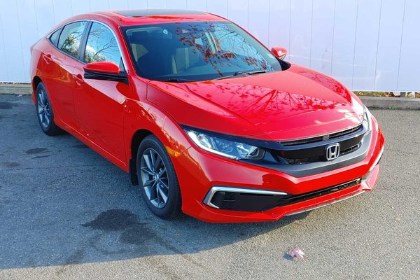 2021 Honda Civic EX | SunRoof | Cam | HtdSeats | Warranty to 2026