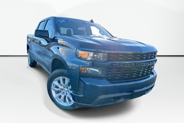 2021 Chevrolet Silverado 1500 Custom | Cam | PwrLocks | Keyless | Bluetooth
