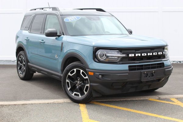 2021 Ford BRONCO SPORT OUTER BANKS | Leather | Cam | Warranty to 2026