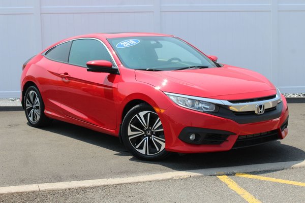 2016 Honda Civic Coupe EX-T | SunRoof | Cam | USB | HtdSeats | Bluetooth