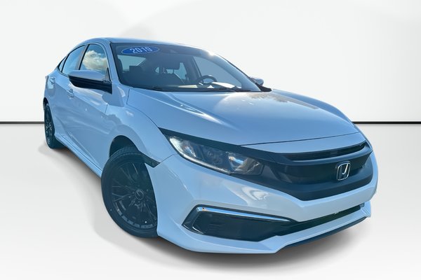 2019 Honda Civic Sedan LX | Cam | HtdSeats | Bluetooth | Aux | USB | AC
