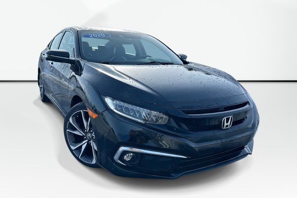 2020 Honda Civic Sedan Touring | Lthr | HtdSeat | Cam | Bluetooth | Aux