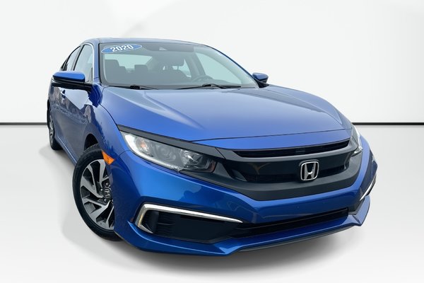 2020 Honda Civic Sedan EX | Roof | Cam | HtdSeats | Bluetooth | USB