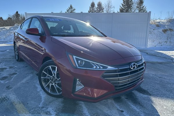2019 Hyundai Elantra Luxury | Roof | Cam | HtdSeat | Lthr | Bluetooth
